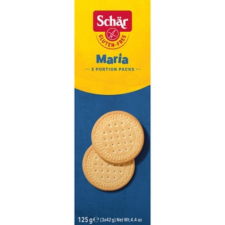 SCHAR gluten-free María biscuits container 125 g