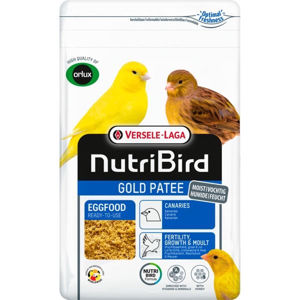 Gold Patee para Canário Amarelo embalagem 1 kg