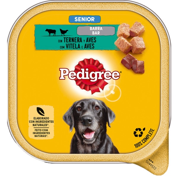 Alimento Húmido para Cão Vitela e Aves embalagem 300 g
