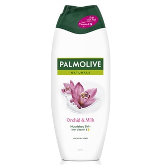 Palmolive Gel de Banho Naturals Orchid & Milk embalagem 500 ml
