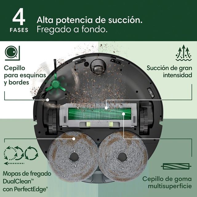 Thumbnail 2 de iRobot Roomba® Plus 505 Combo Robot Aspirador y Friegasuelos 🧹