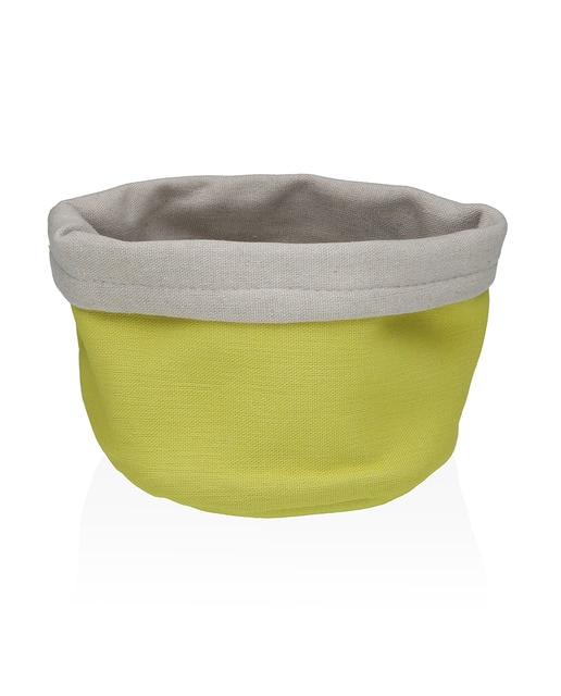 Cesta textil lemon  de poliester