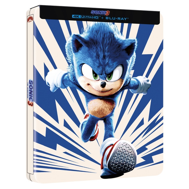Sonic 3: La película (Edición Metálica Sonic) (4K Ultra HD + Blu-Ray).