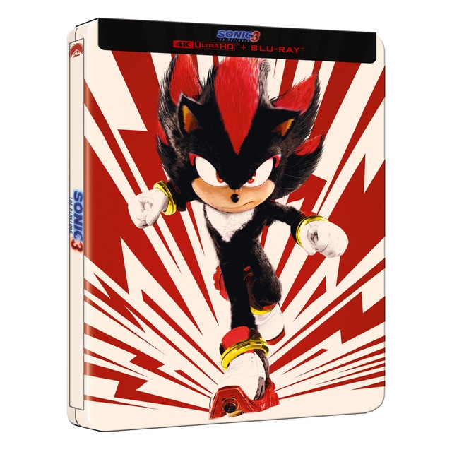 Sonic 3: La película (Edición Metálica Shadow) (4K Ultra HD + Blu-Ray).