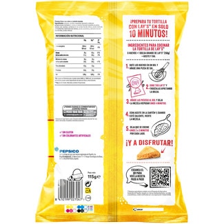 Patatas fritas sabor cebolla ideal para cocinar tu tortilla de patata bolsa 150 g - Lay's