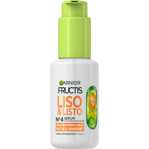 Liso y Listo sérum nº4 activado por calor antiencrespamiento & brillo dosificador 50 ml