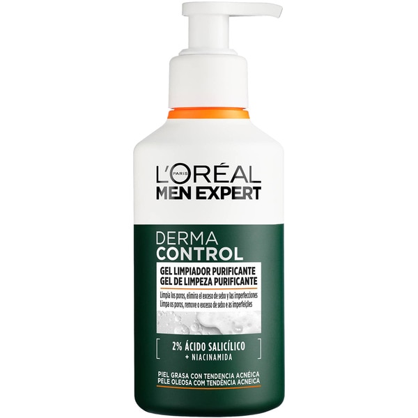 Derma Control Reinigungsgel für fettige Haut mit Neigung zu Akne Dosierspender 260 ml