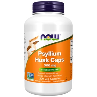 Now Psyllium Husk embalagem 200
