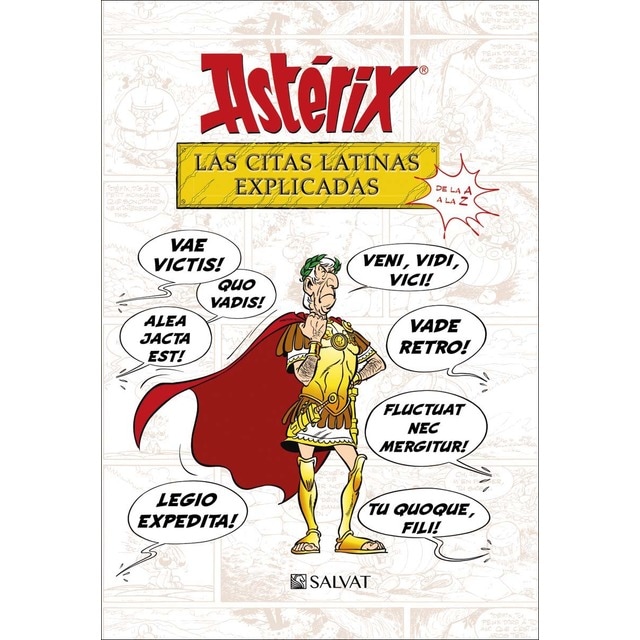 Astérix. Las citas latinas explicadas: De la A a la Z (Tapa dura)