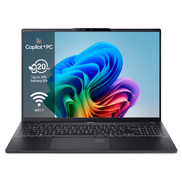 Portátil Acer Swift 16 AI SF16-51 Copilot+ PC, Intel Core Ultra 7-256V, 16GB, 1TB SSD, 16