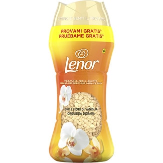 LENOR Classics Golden Orchid scented washing machine pearls can 16 dose