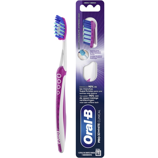 Pro Expert Pro 3DWhite Clinical blister medium toothbrush blister 1 each