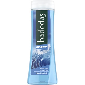 BADEDAS Sport gel de baño musk y sal marina Flacon 600 ml