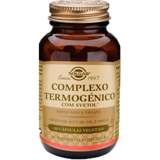 Solgar Thermogenic Complex embalagem 60 comprimidos