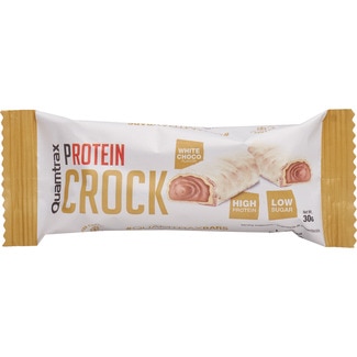 QUAMTRAX barrita proteica sabor chocolate blanco unidad 30 g