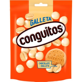 Conguitos Amêndoas de Chocolate Branco embalagem 120 g