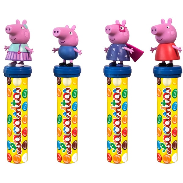 Chocolates Peppa Pig embalagem 20 g Imagem Sortida.