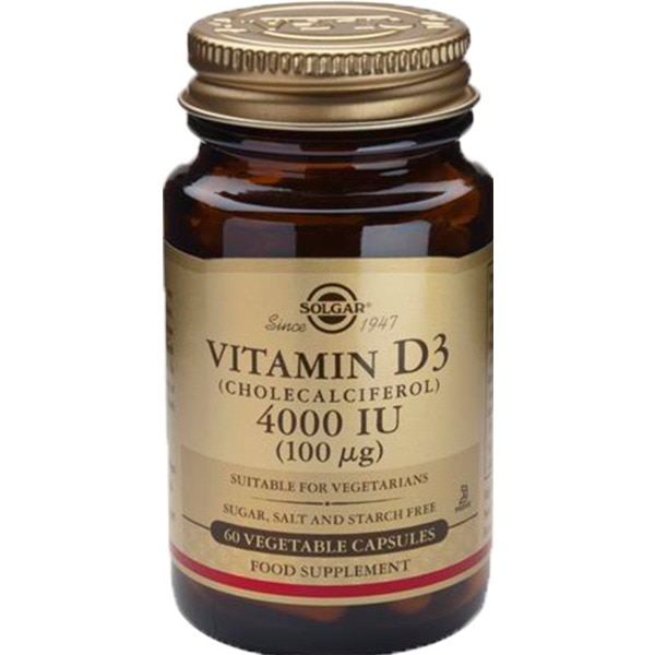Vitamina D3 100mg embalagem 60 comprimidos