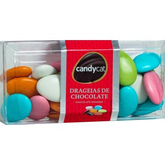 Candycat Drageias de Chocolate embalagem 120 g