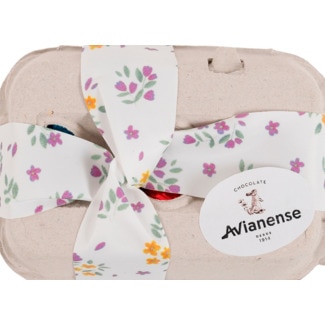 Avianense Caixa 1/2 Dúzia de Ovos de Chocolate embalagem 120 g