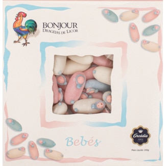 Arcádia Drageias de Licor Bebes embalagem 150 g