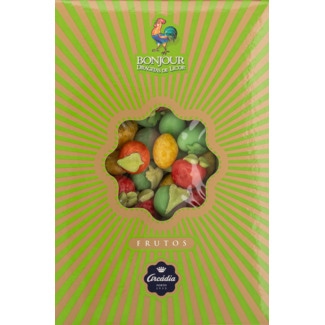 Bonjour Drageias de Licor em Forma de Frutos embalagem 150 g