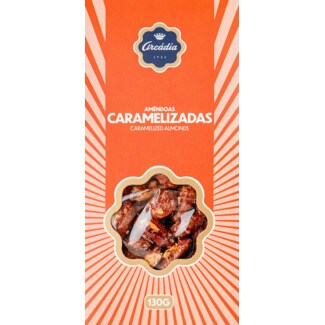 Arcadia Amêndoas de Açúcar Caramelizado embalagem 130 g