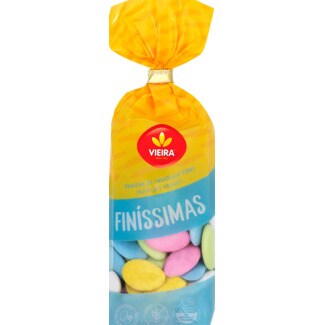 Vieira Drageias Finas de Chocolate embalagem 180 g