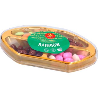 Vieira Amêndoas Cobertas de Chocolate Rainbow embalagem 200 g