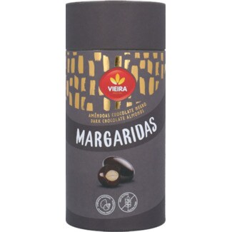 Vieira Amêndoas Cobertas de Chocolates Margarida tubo 180 g