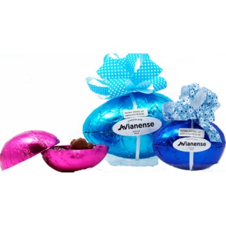 Avianense Ovo de Chocolate com Recheio de Amêndoas embalagem 115 g