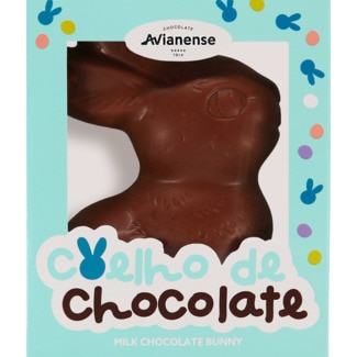 Avianense Coelho de Chocolate de Leite embalagem 80 g