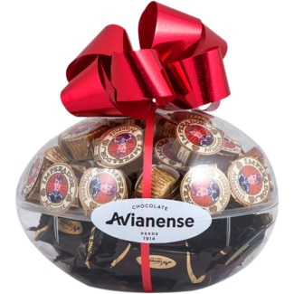 Avianense Ovo com Bombons de Chocolate Imperador embalagem 420 g