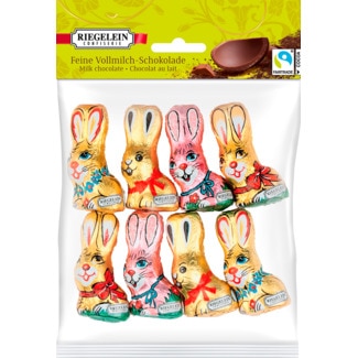 Riegelein Coelhinhos de Chocolate embalagem 100 g