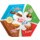 Kinder Chocolate Sort Hexágono embalagem 174 g
