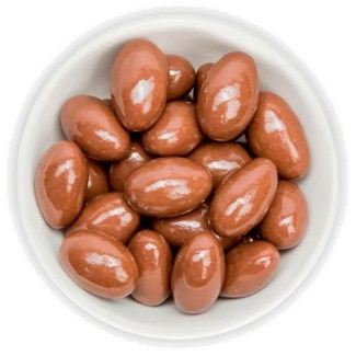 Agilus Dragees Amêndoas Cobertos de Chocolate com Coco ao peso kg