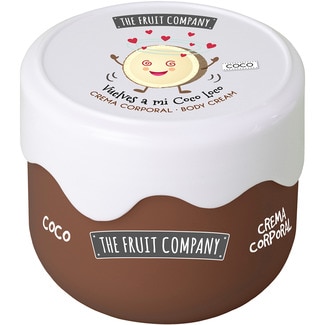 FRUIT COMPANY crema corporal fragancia de coco jar 200 ml