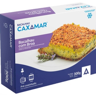 Caxamar Bacalhau com Broa embalagem 300 g