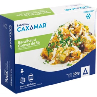 Caxamar Bacalhau Gomes de Sá embalagem 0300 g