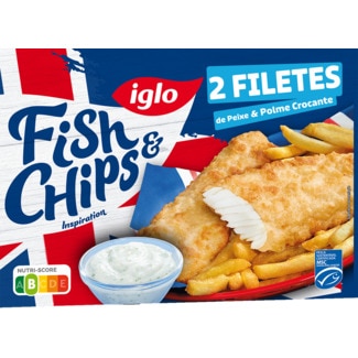 Iglo Filetes de Peixe Inglés embalagem 240 g