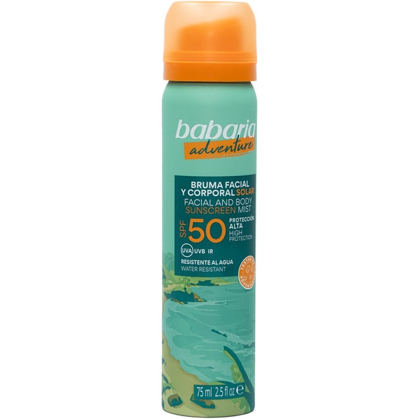 Adventure facial and body spray SPF-50 high protection spray 75 ml water resistant