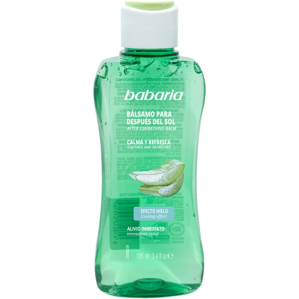 Aftersun-Balsam nach dem Sonnenbad beruhigt und erfrischt mit Eiseffekt Topf 100 ml sofortige Linderung