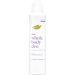 whole body deo lavender & chamomile deodorant spray 150 ml suitable for underarms, chest, thighs and much more