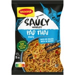 Saucy Pad Thai Taste noodles rich in sauce packet 128 g