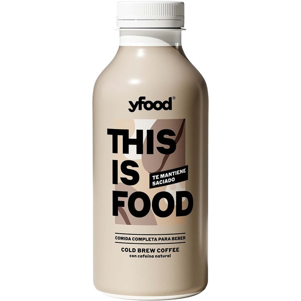 This Is Food comida completa para beber sabor café con cafeína natural botella 500 ml