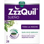 Schlaf hilft schnell einzuschlafen und die ganze Nacht durchzuschlafen Box 28 Tabletten mit Melatonin