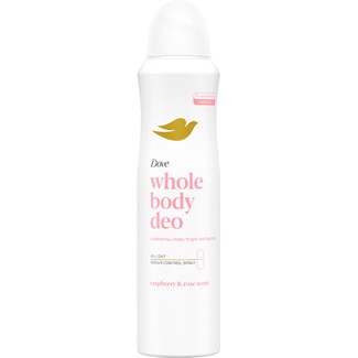 Dove Desodorizante Corpo Raspberry Rose embalagem 150 ml