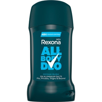 Rexona Desodorizante Stick Corpo Ocean Rush embalagem 50 ml