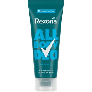 Rexona Desodorizante Creme Corpo Ocean Rush embalagem 75 ml