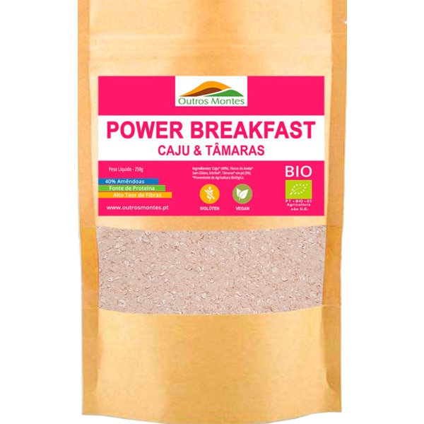 Pequeno Almoço Caju e Tâmaras embalagem 250 g